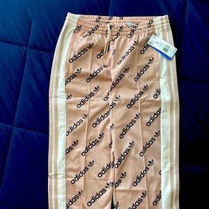 MERRY CHRISTMAS!🎄 BRAND NEW S Adidas break pants. ROSE GOLD!! BUNDLE!